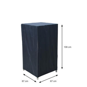 Coverit stapelbare stoel beschermhoes - 67x67xH109