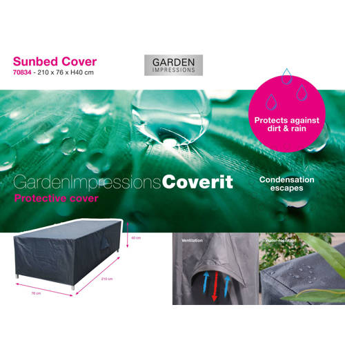 Garden Impressions Coverit ligbed hoes - 210x76xH40 afbeelding