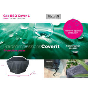 Coverit Gas BBQ beschermhoes L - 148/70x62xH110