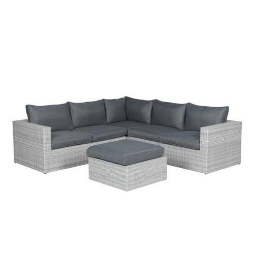 Garden Impressions Orangebird loungeset 4delig vintage grey – Licht grijs