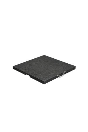 Hawaii parasolvoet 90 kilo graniet royal anthracite