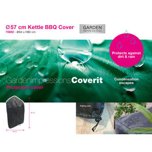 Coverit Bol BBQ beschermhoes 57cm - Ø64xH82