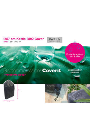 Coverit Bol BBQ beschermhoes 57cm - Ã˜64xH82