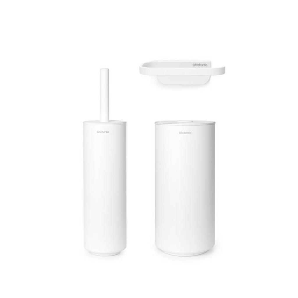 Brabantia toiletaccessoire set MindSet (set van 3) (wit)