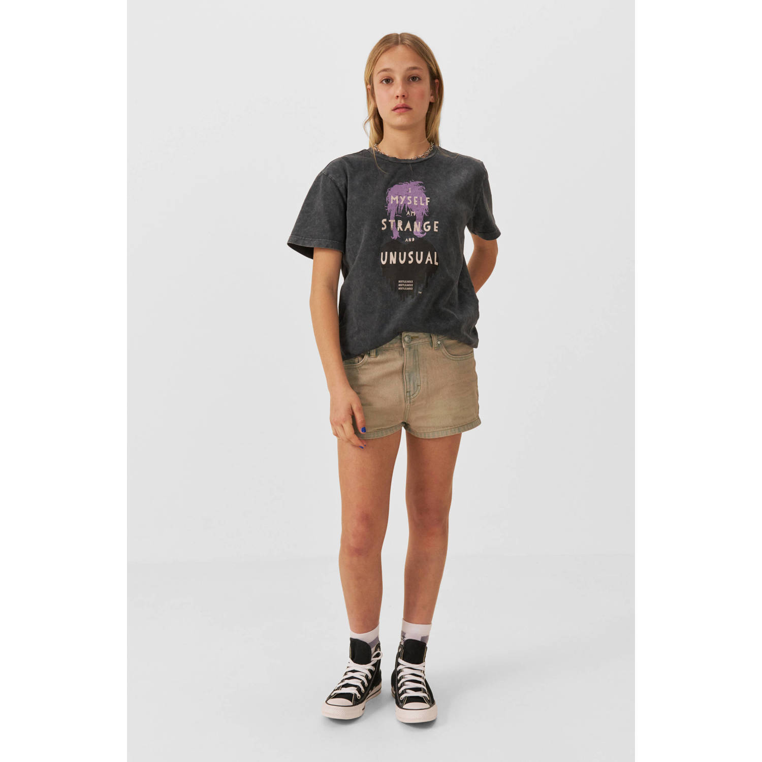 Coolcat denim short Celine overdye