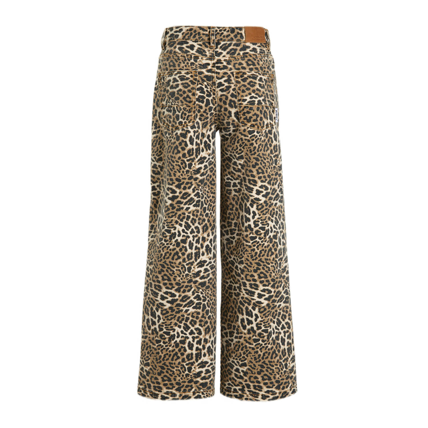 Me & My Monkey panterprint jeans