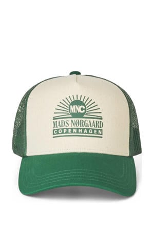 pet Trucker Cap groen/ecru