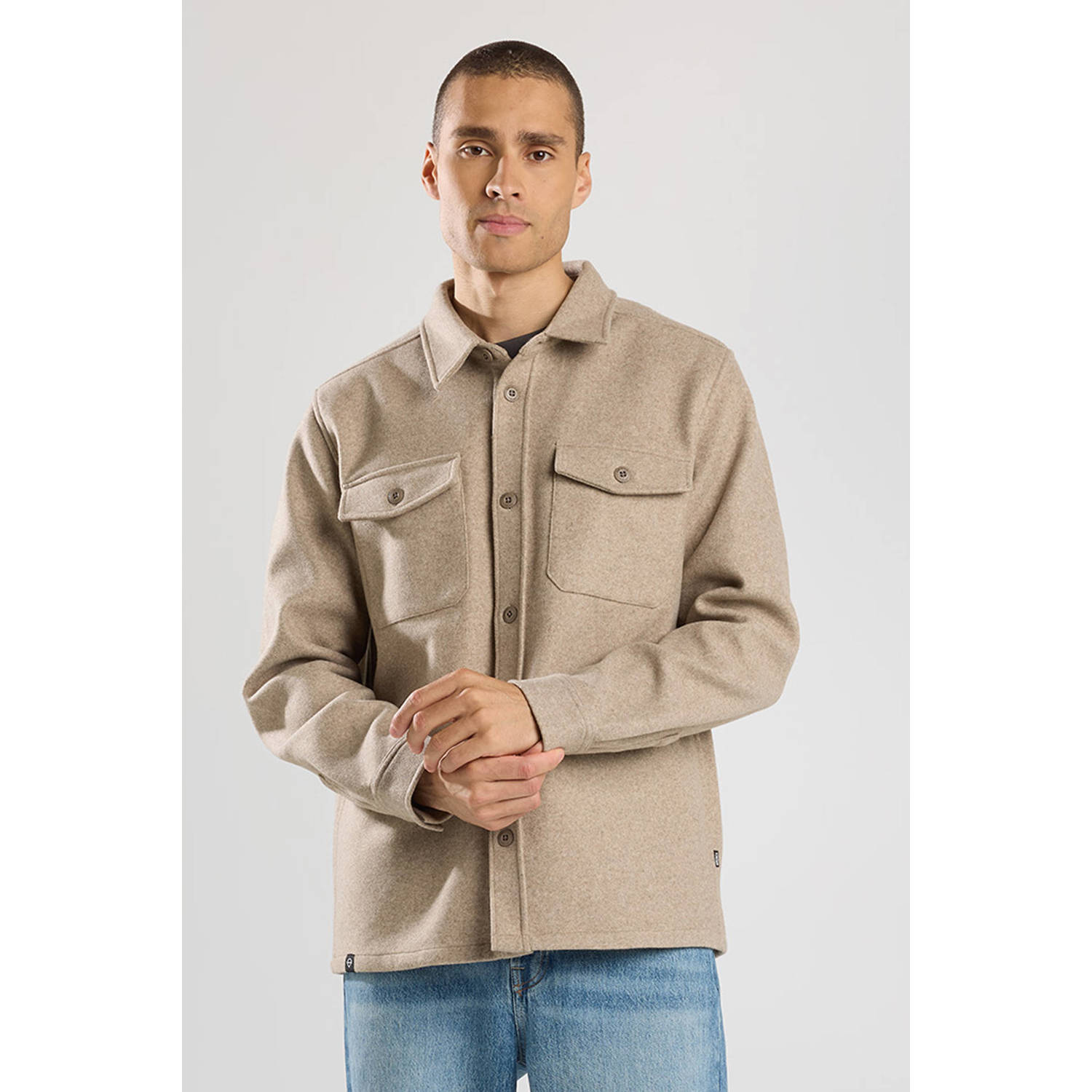 America Today overshirt ecru