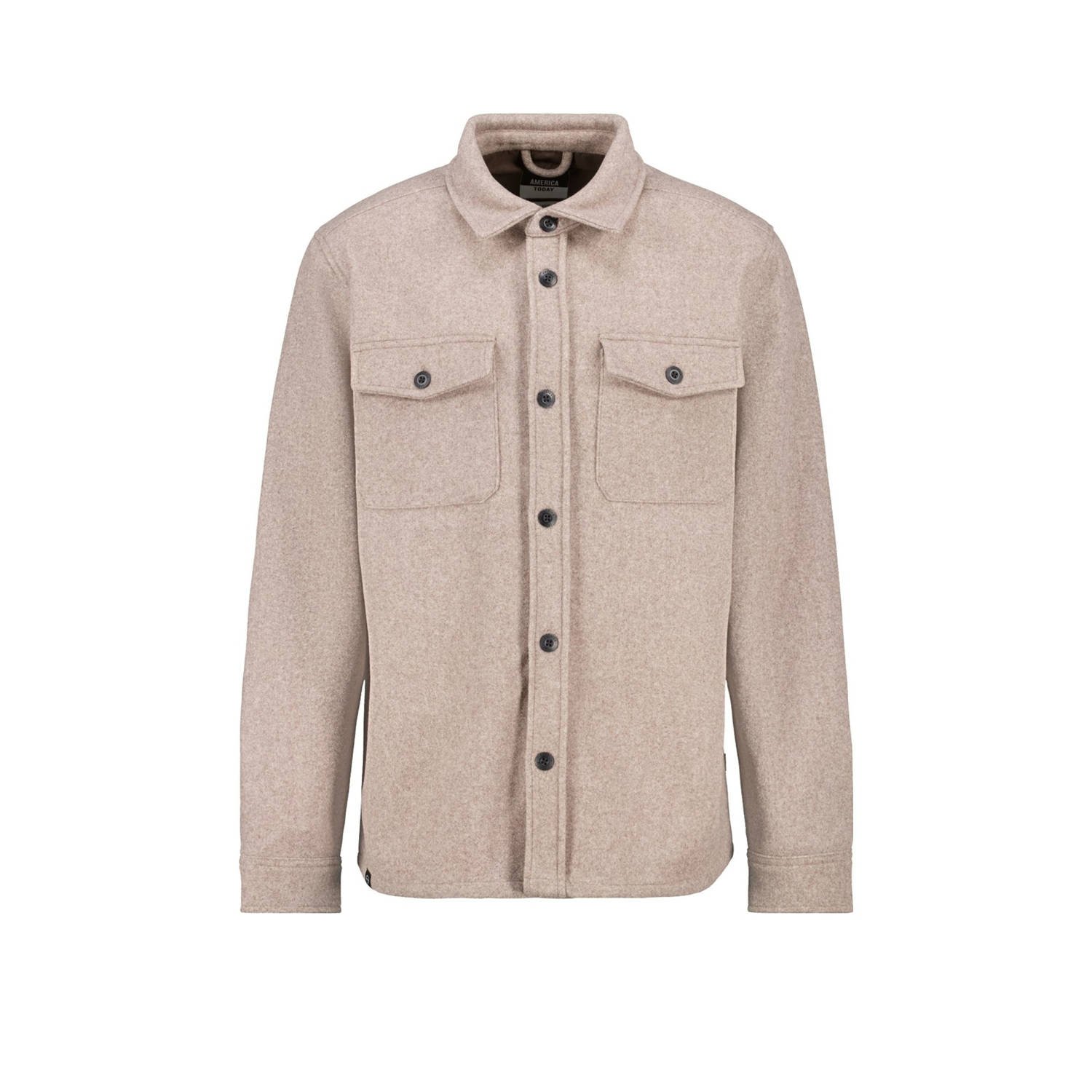 America Today overshirt beige