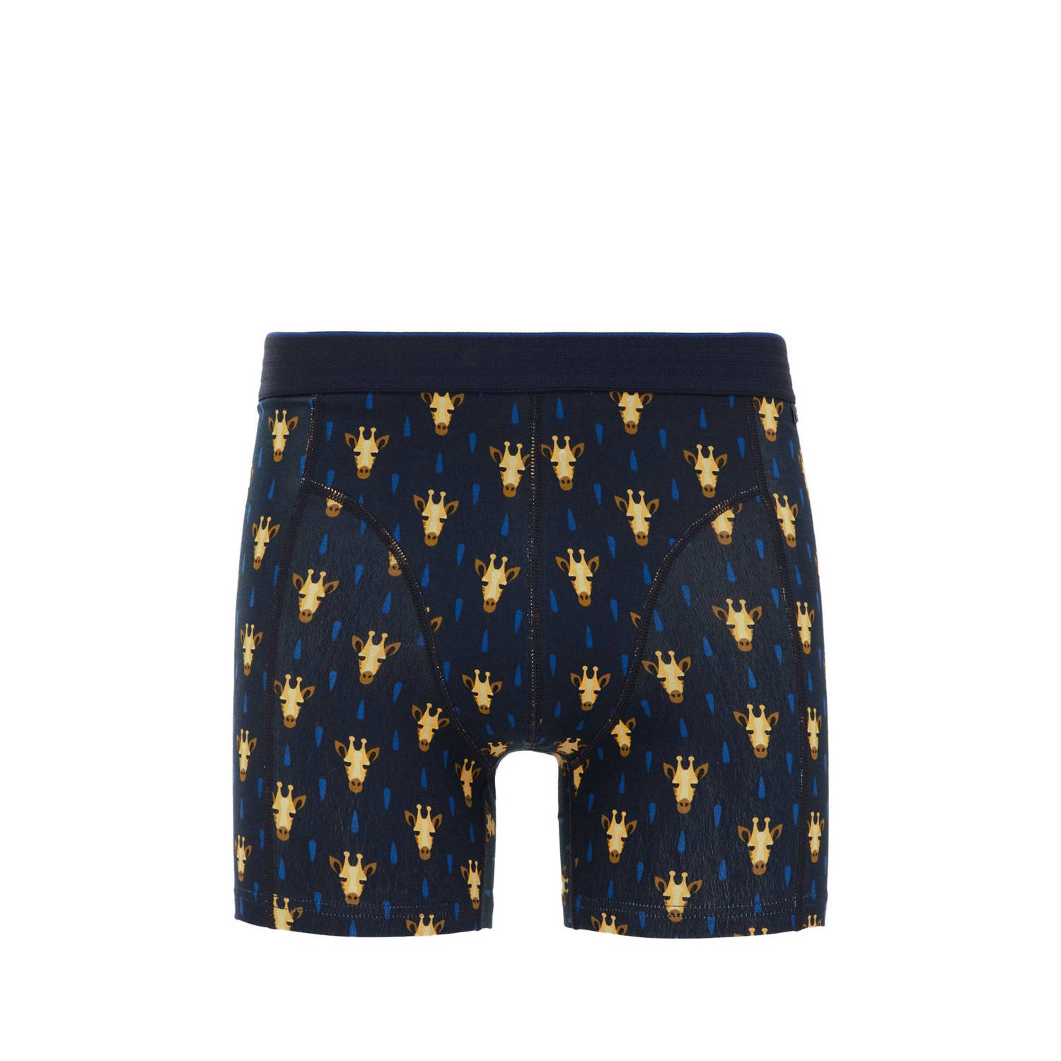 WE Fashion boxershort donkerblauw