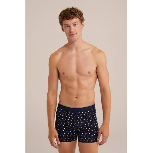 WE Fashion boxershort donkerblauw afbeelding