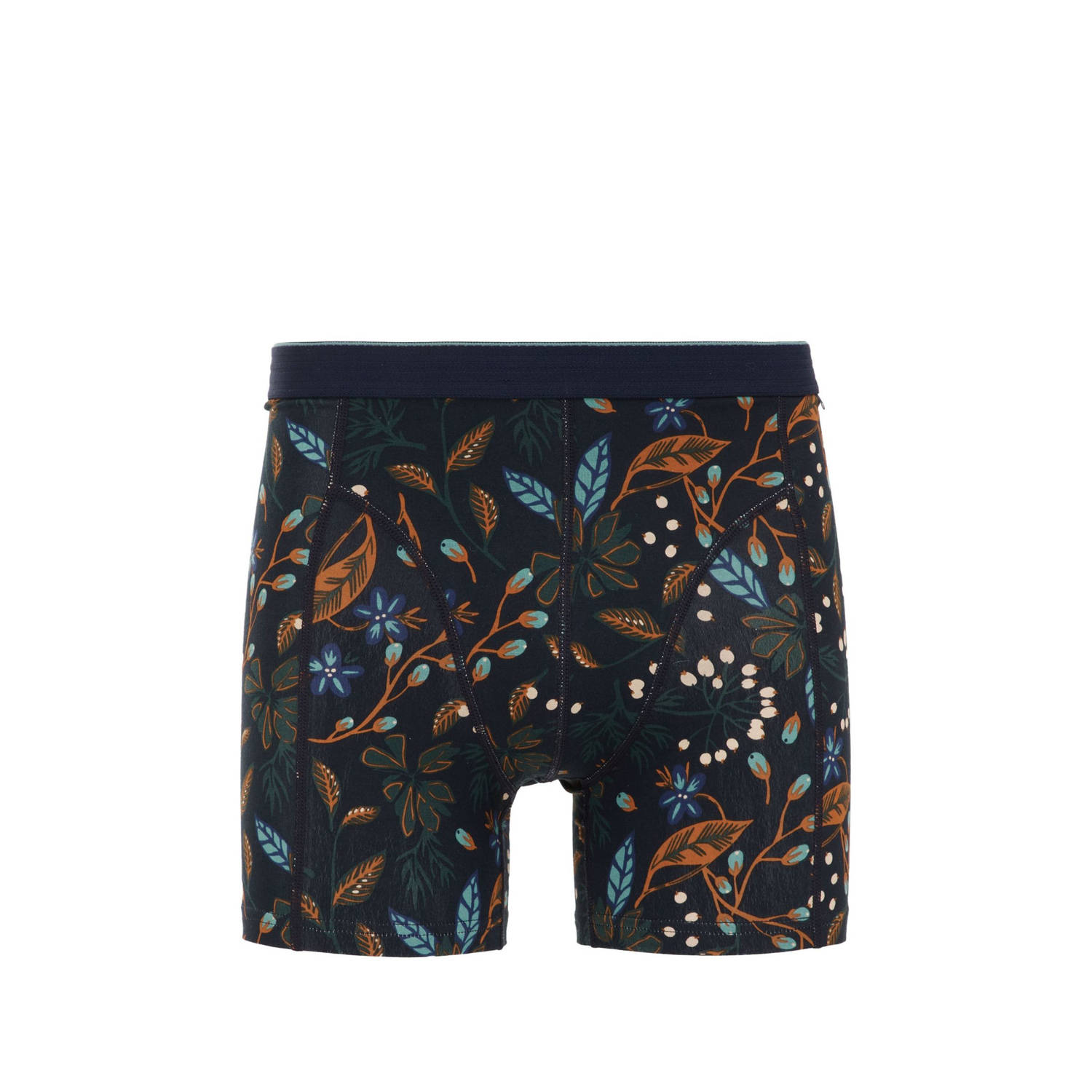 WE Fashion boxershort donkerblauw