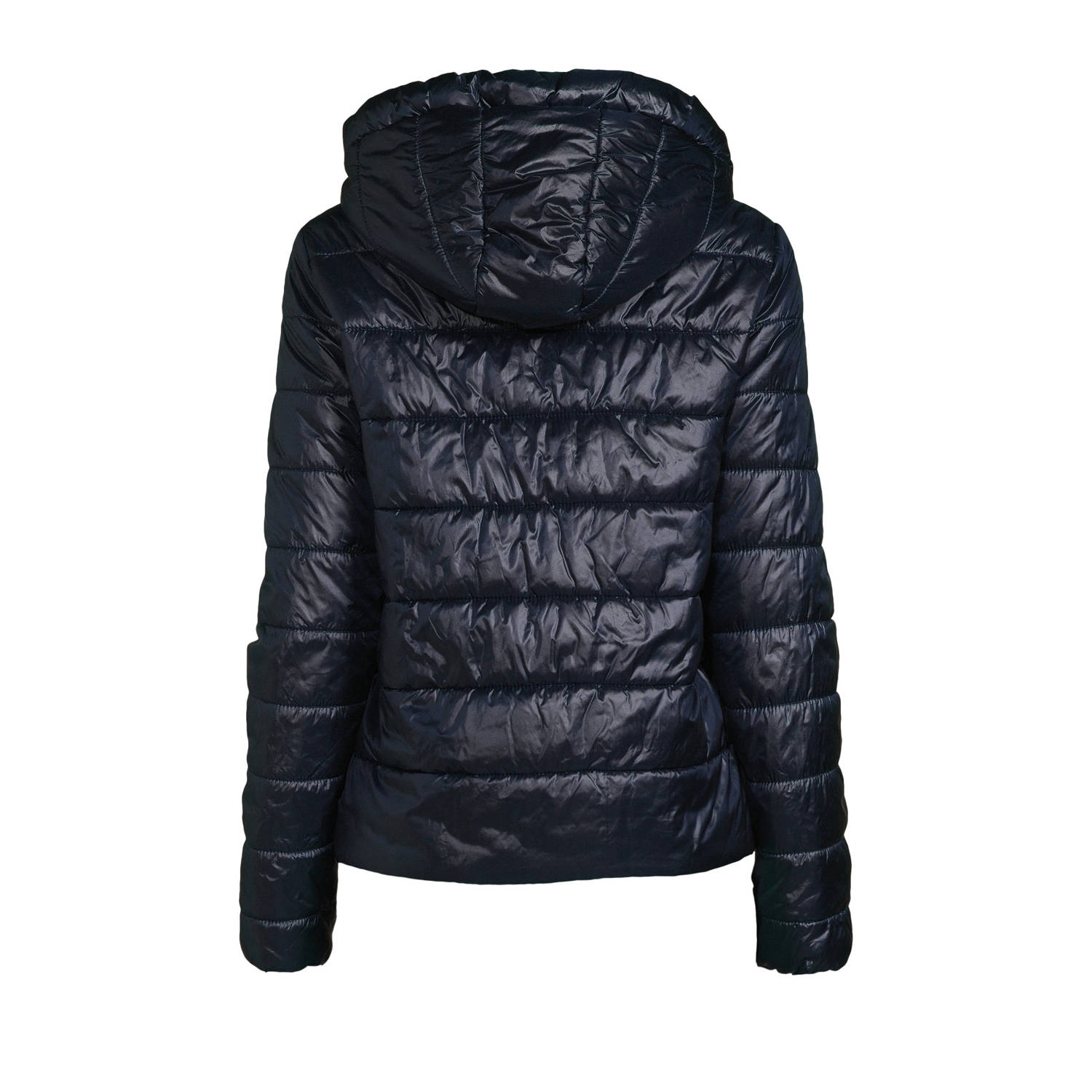 BOSS gewatteerde jas donkerblauw