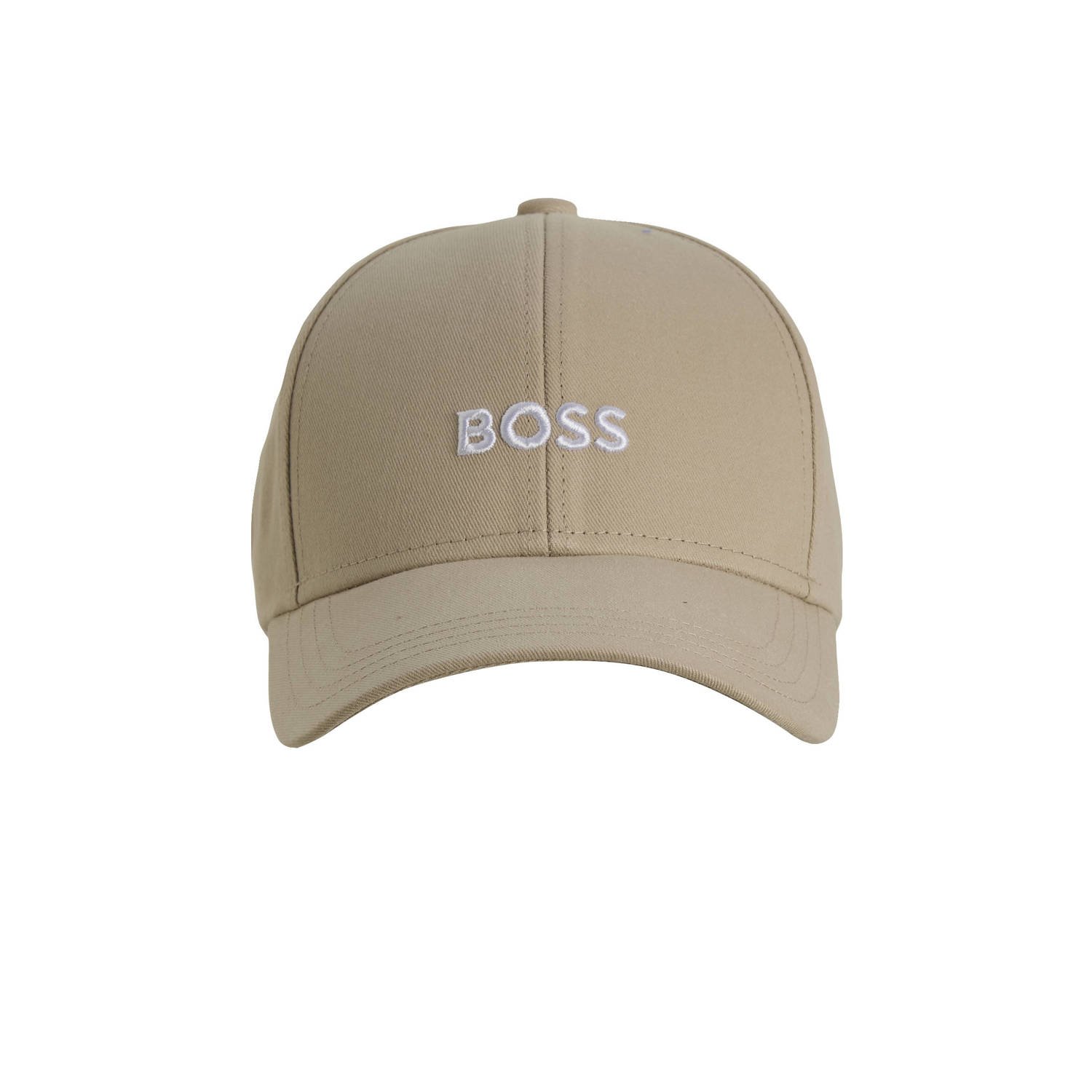 BOSS pet met logo Zed beige