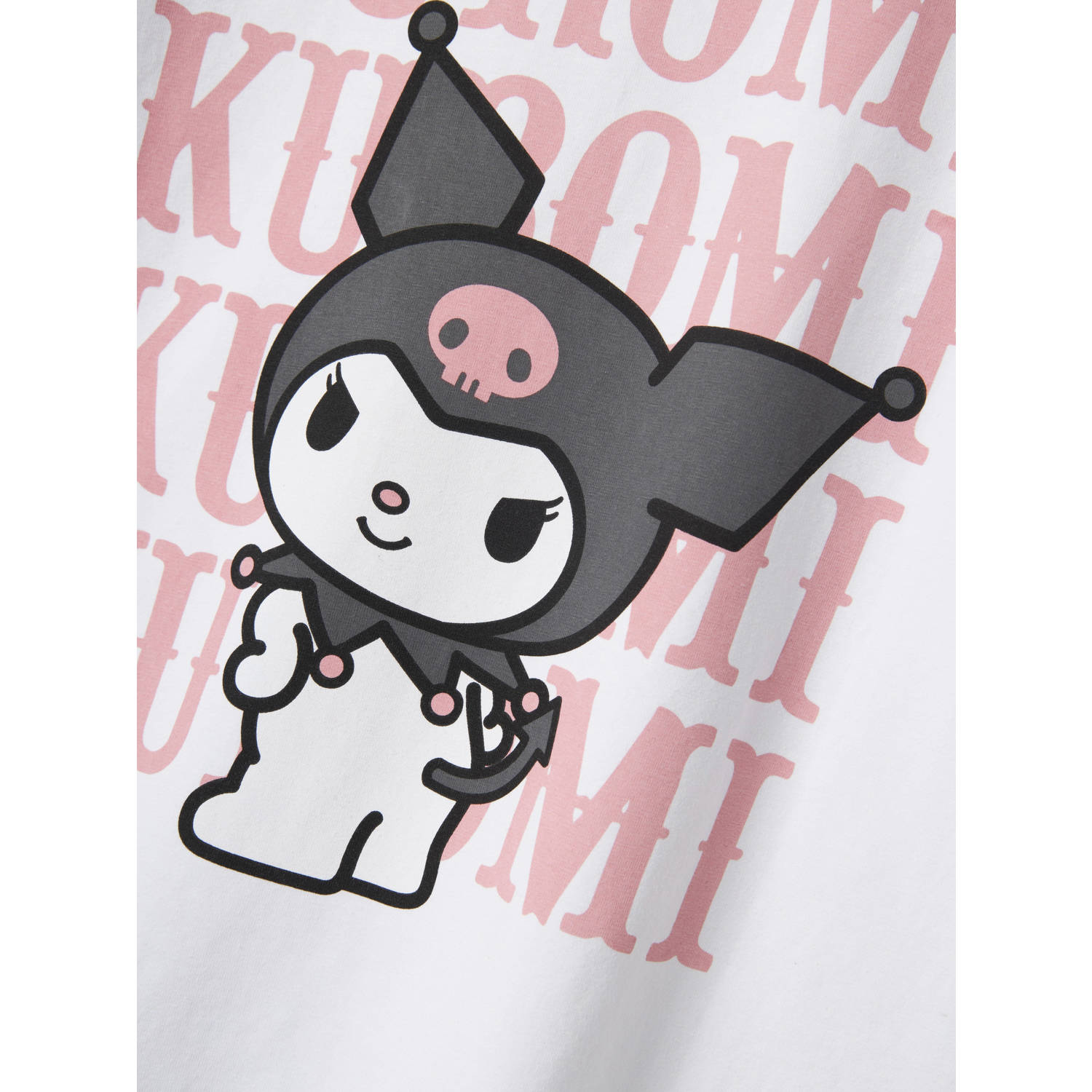 NAME IT KIDS T-shirt Kuromi wit