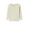 NAME IT MINI ribgebreide longsleeve lichtzand