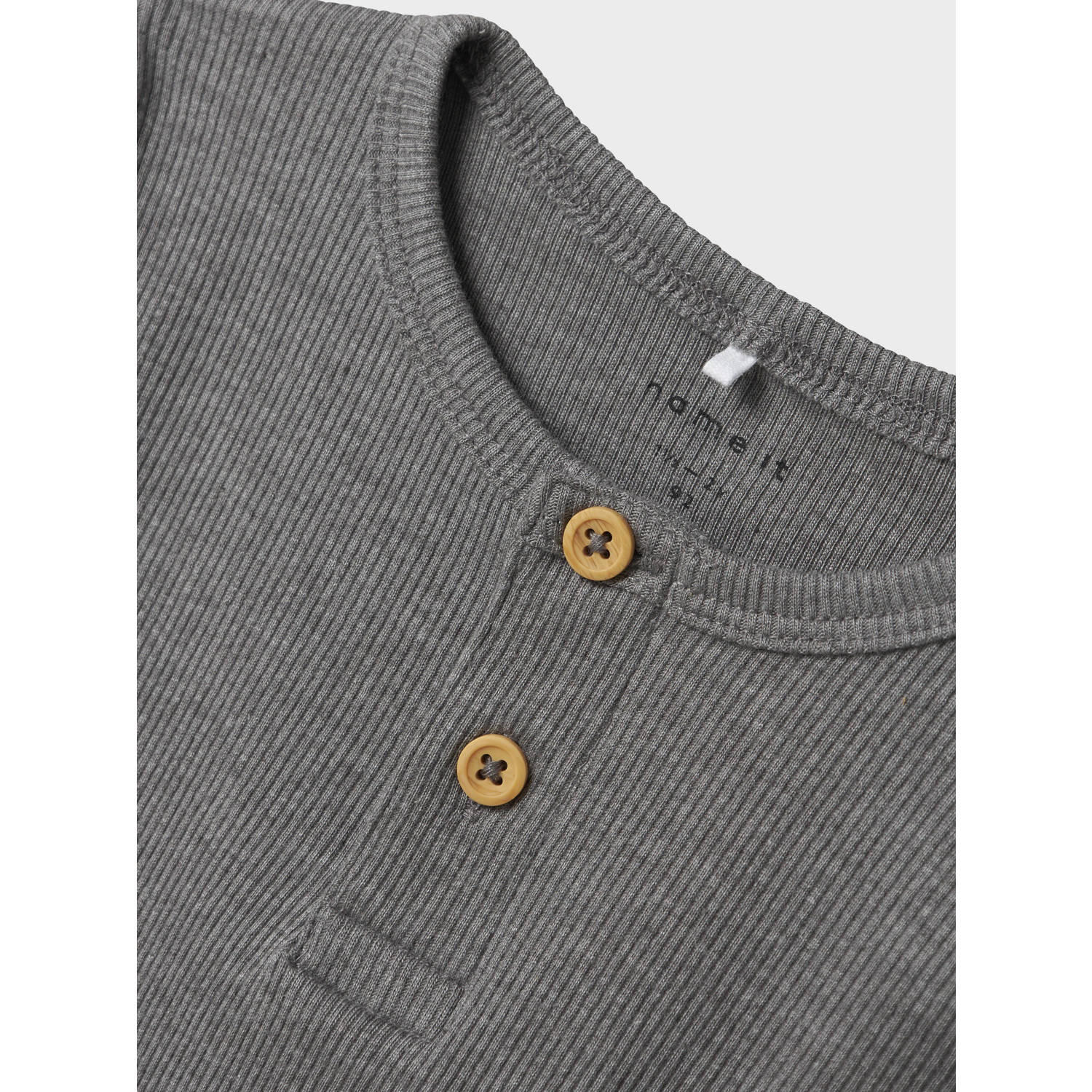 NAME IT MINI longsleeve NMFKAB grijs