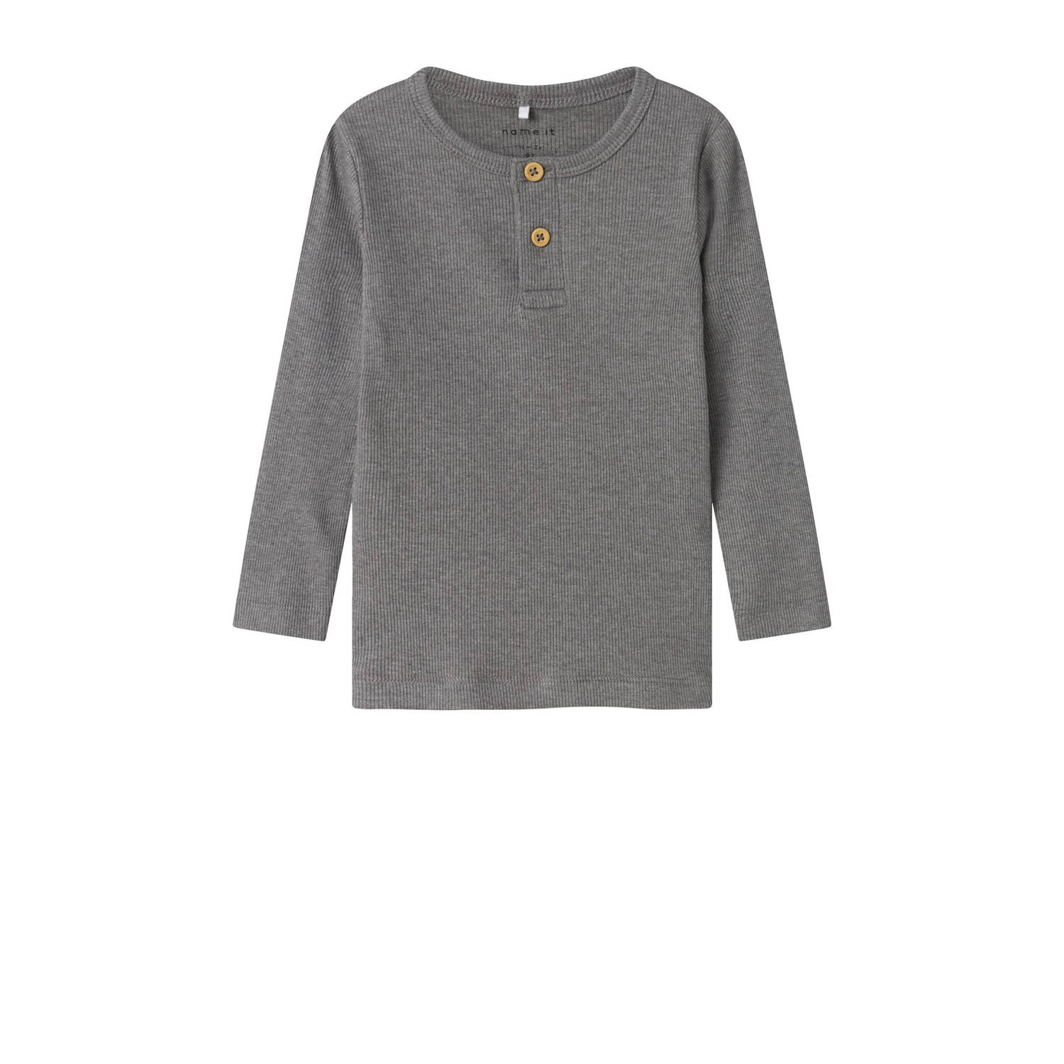 NAME IT MINI longsleeve NMFKAB grijs