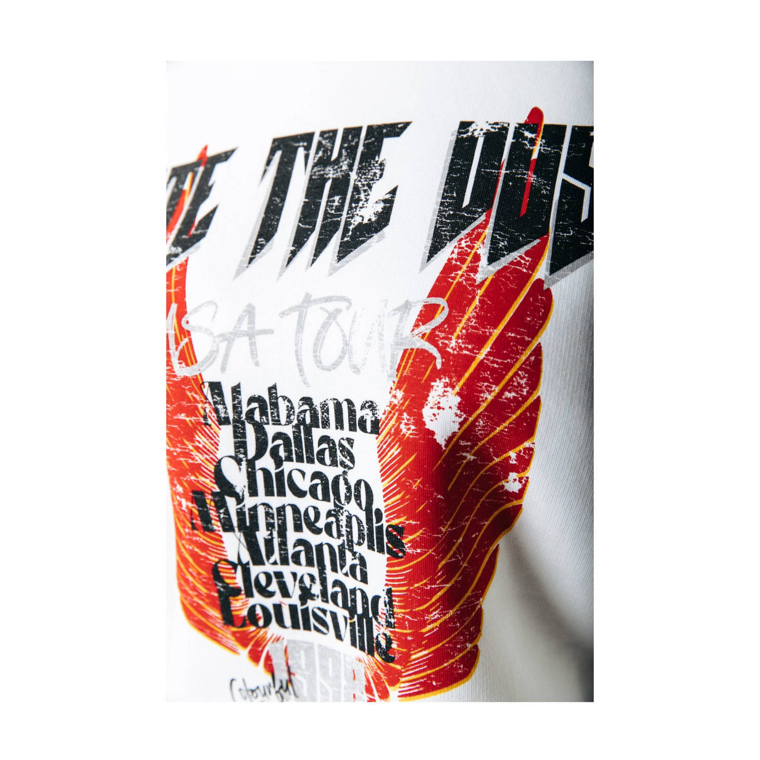 Colourful Rebel sweater wit