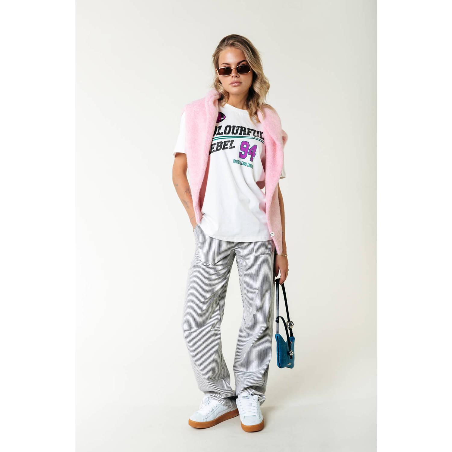 Colourful Rebel T-shirt wit