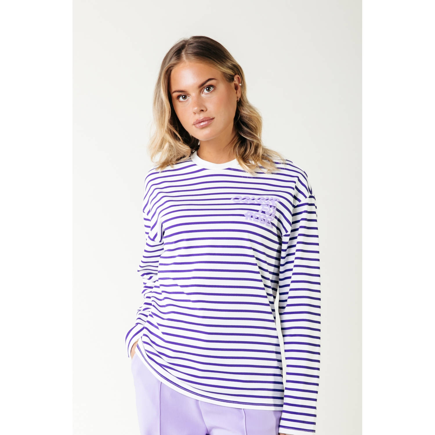 Colourful Rebel longsleeve paars