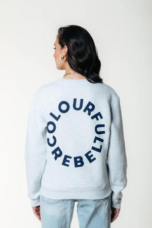 sweater grijs melange