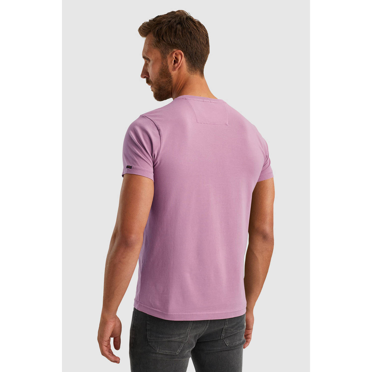 PME Legend T-shirt met logo roze