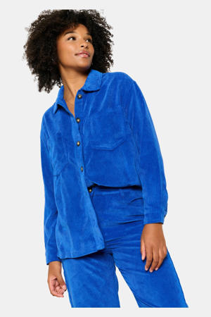 blouse blauw