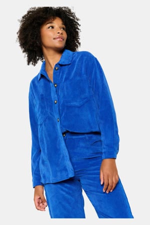 blouse blauw