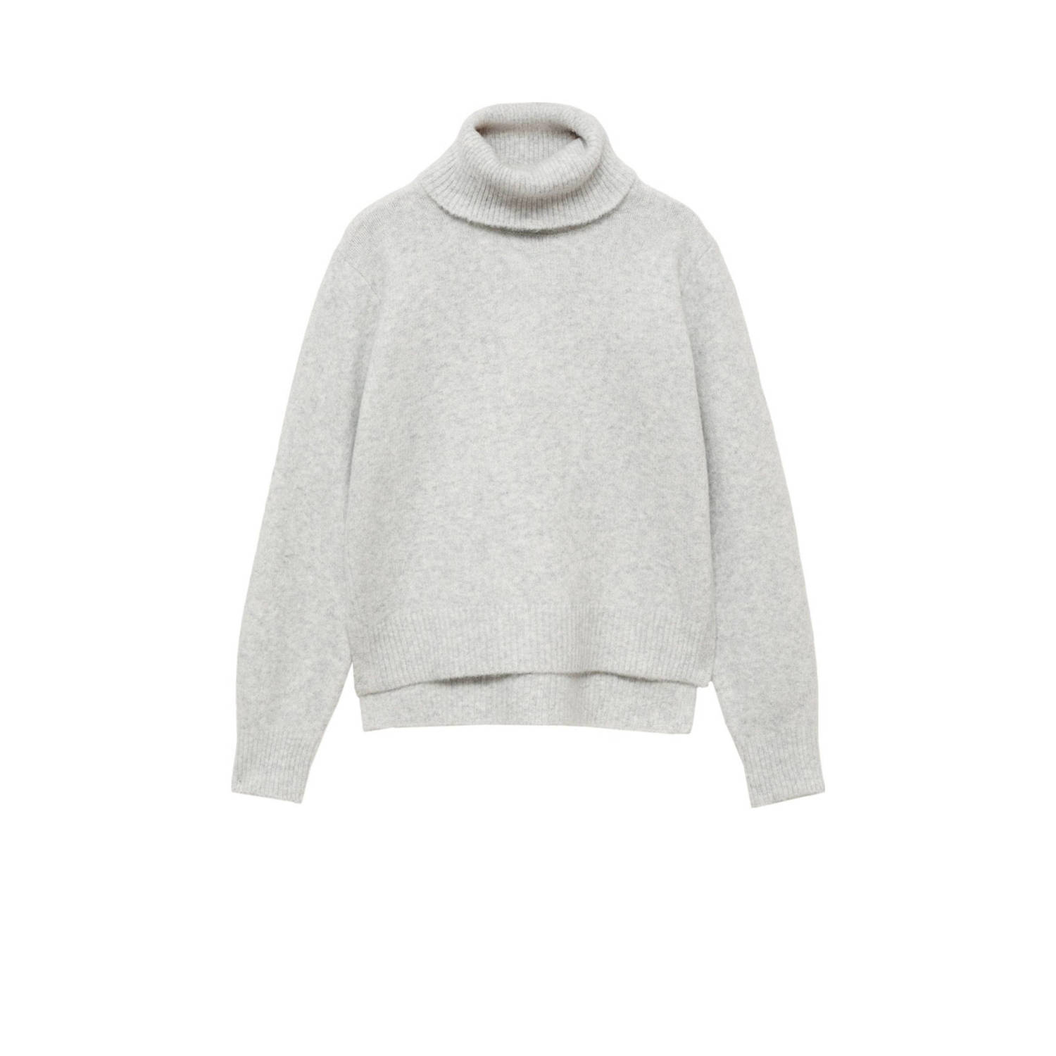 Mango Kids gebreide trui lichtgrijs
