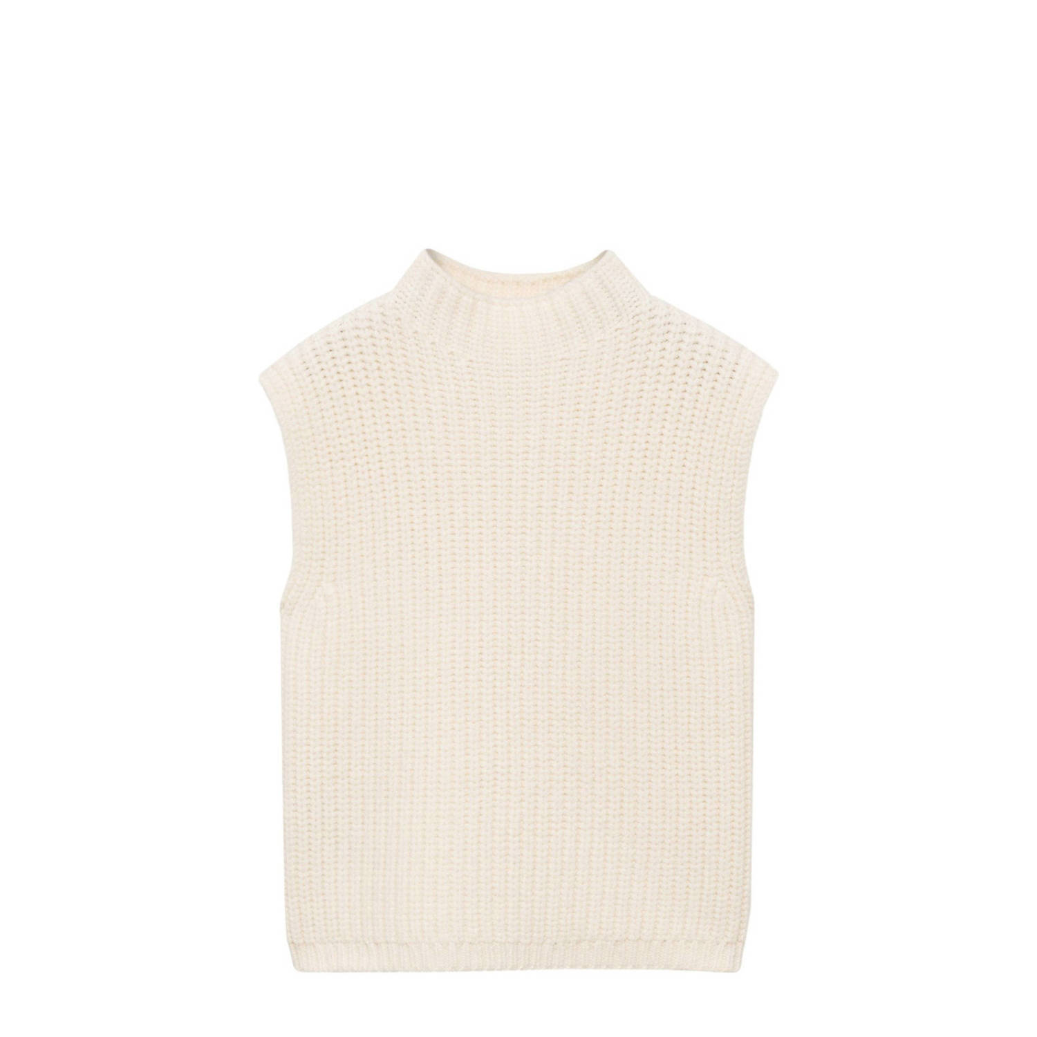 Mango Kids spencer beige gebreid