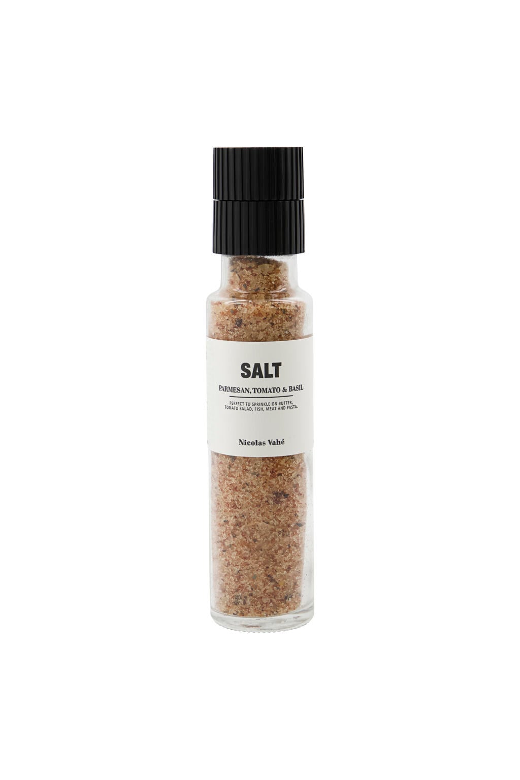 Nicolas Vahé parmezaanse kaas/tomaat/basilicum zout (300 g)