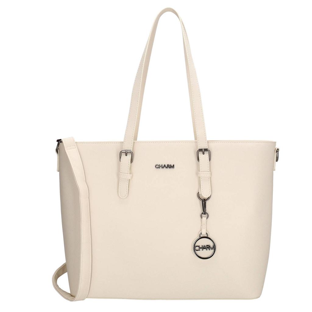 Charm London 15,6 inch shopper Birmingham beige