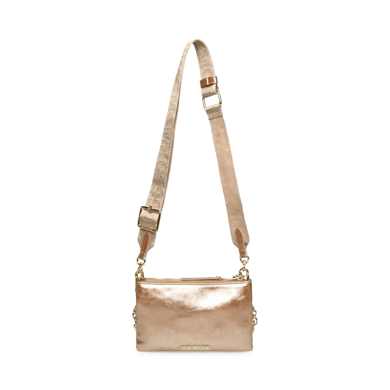 Steve Madden crossbody tas Bnicco brons