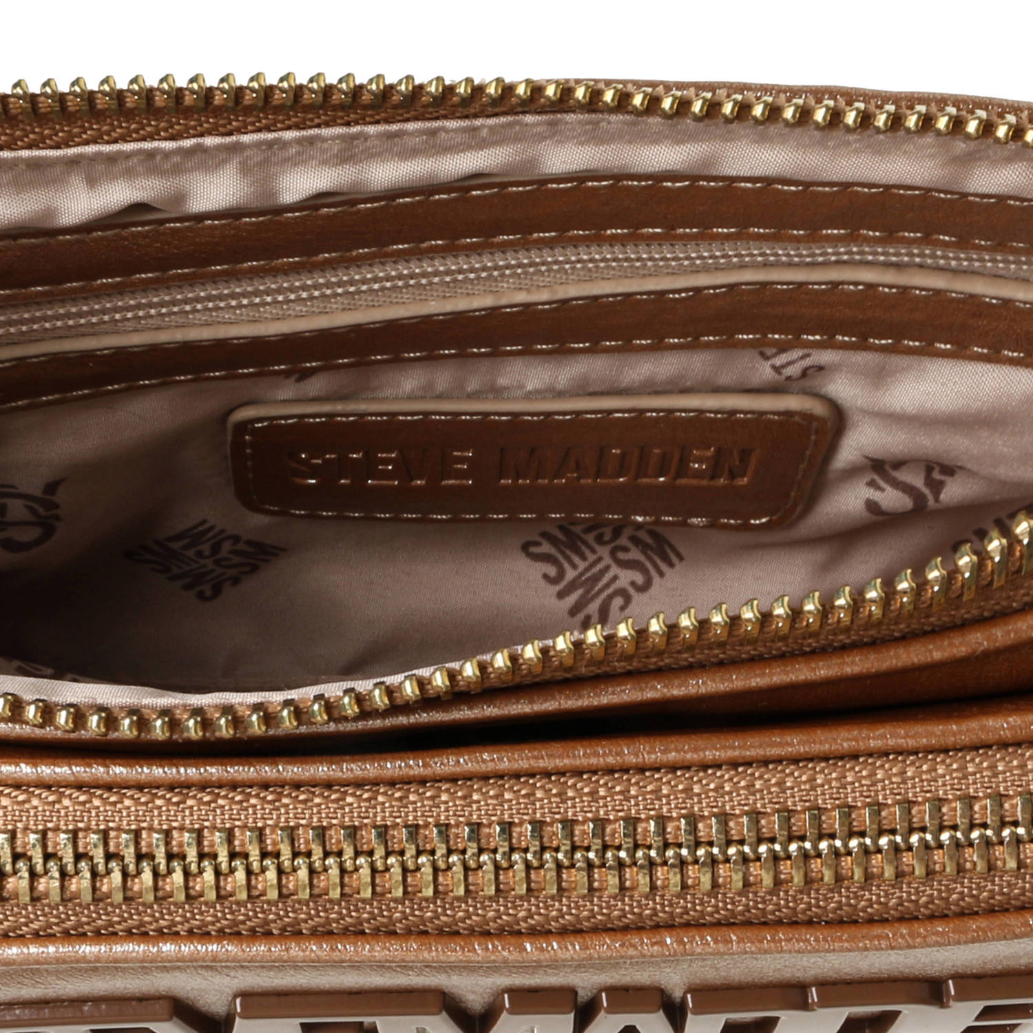 Steve Madden crossbody tas Bnicco brons