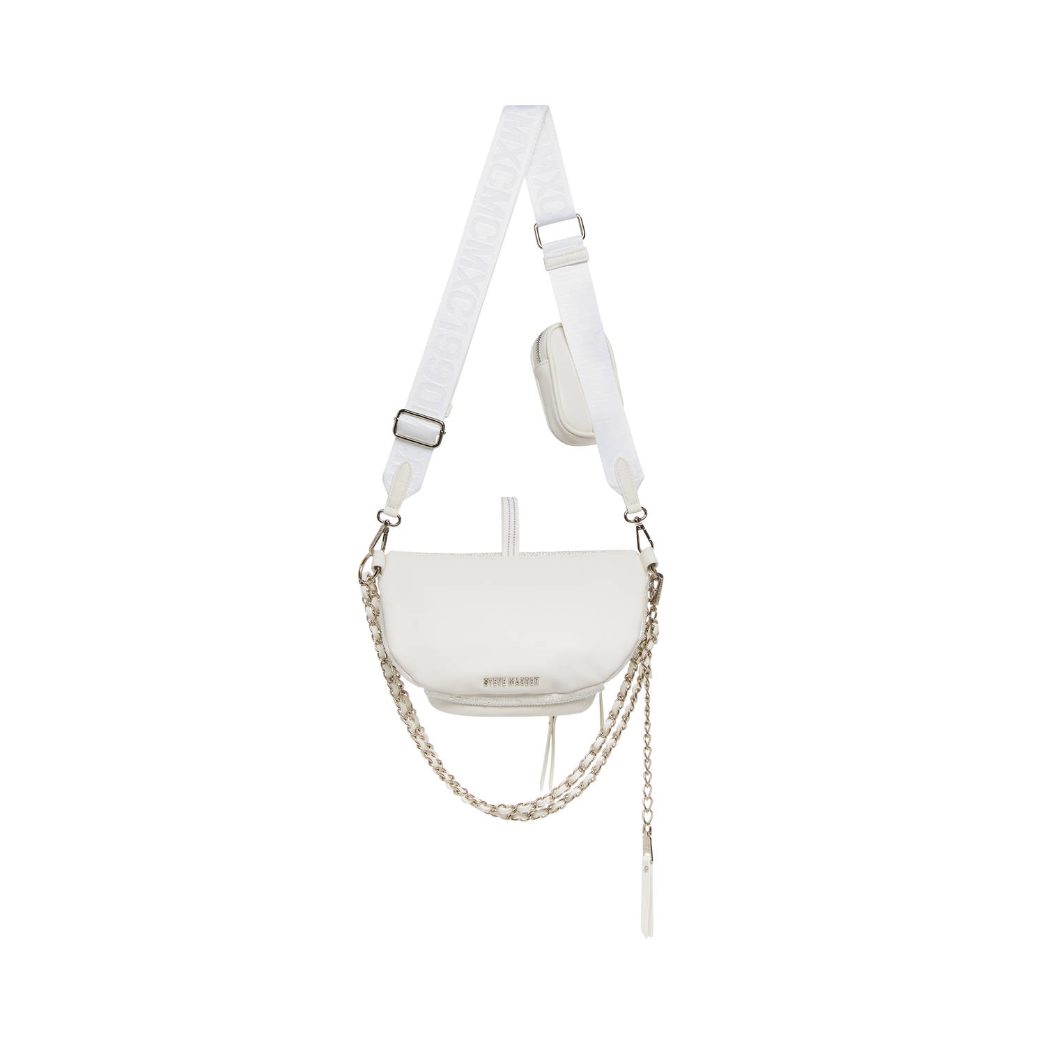 Steve Madden crossbody tas Bmaximap wit