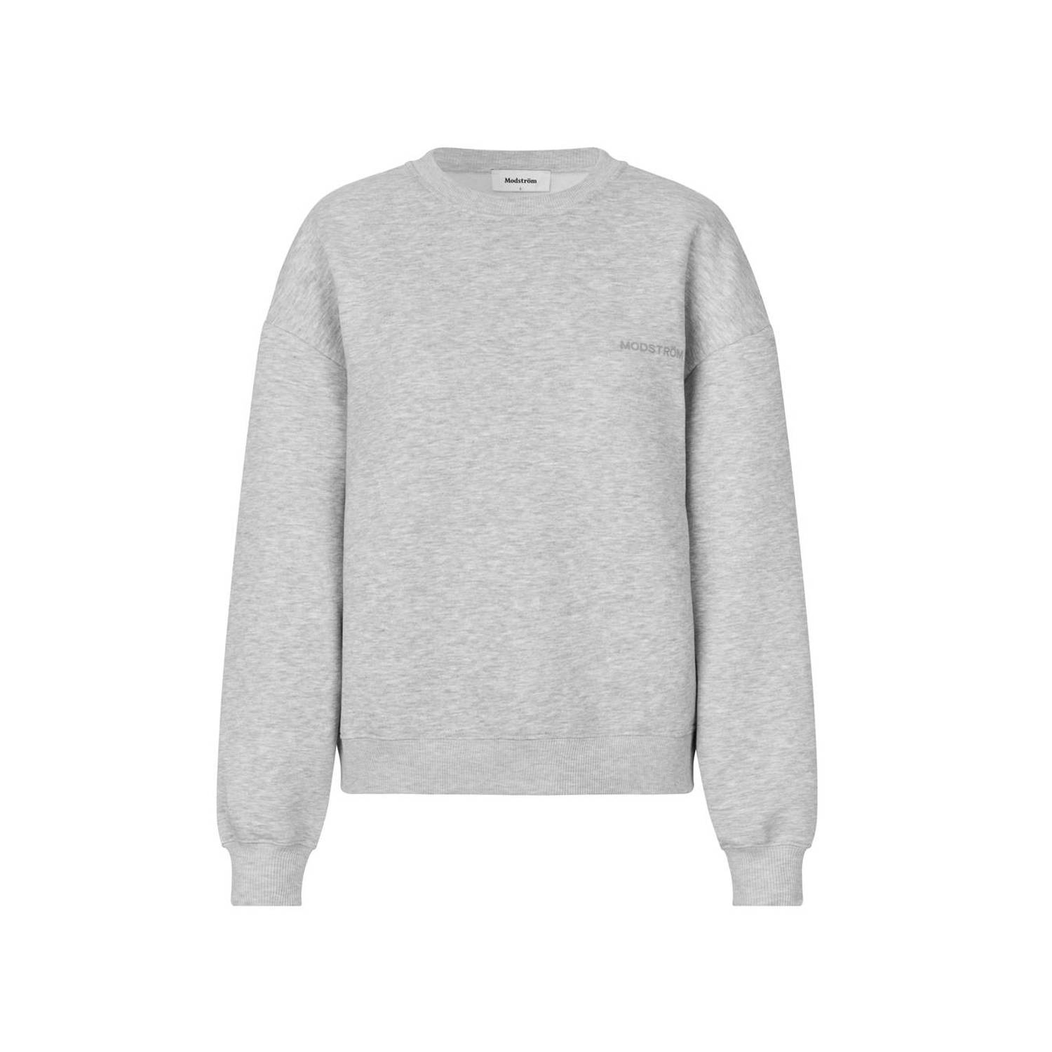 Modström sweater grijs melange