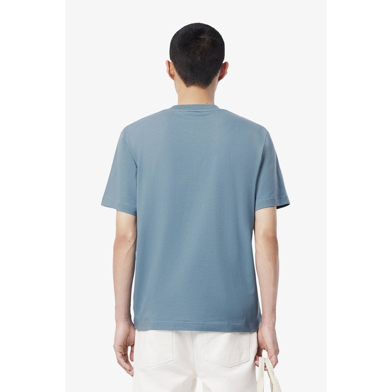 Lacoste T-shirt met logo groen