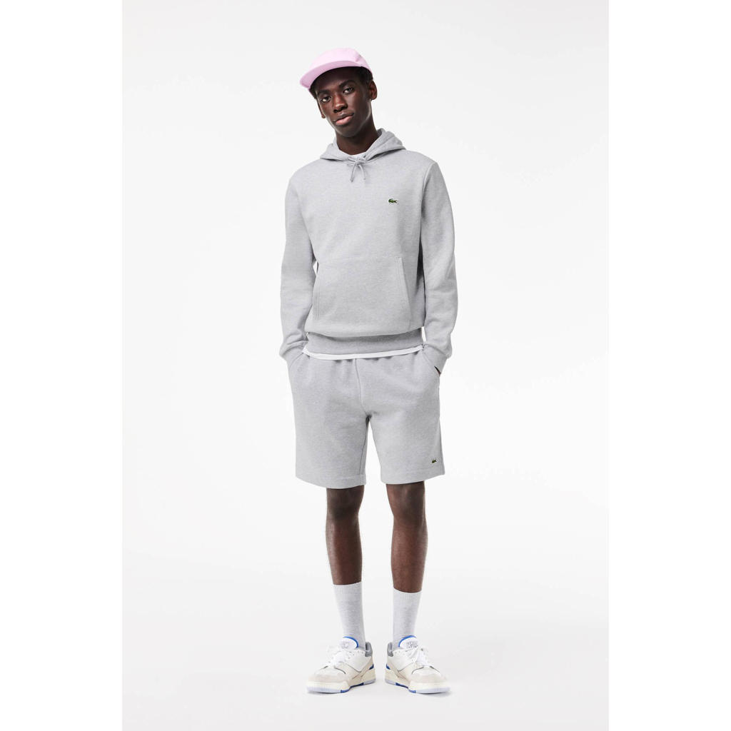 Lacoste hoodie grijs melange