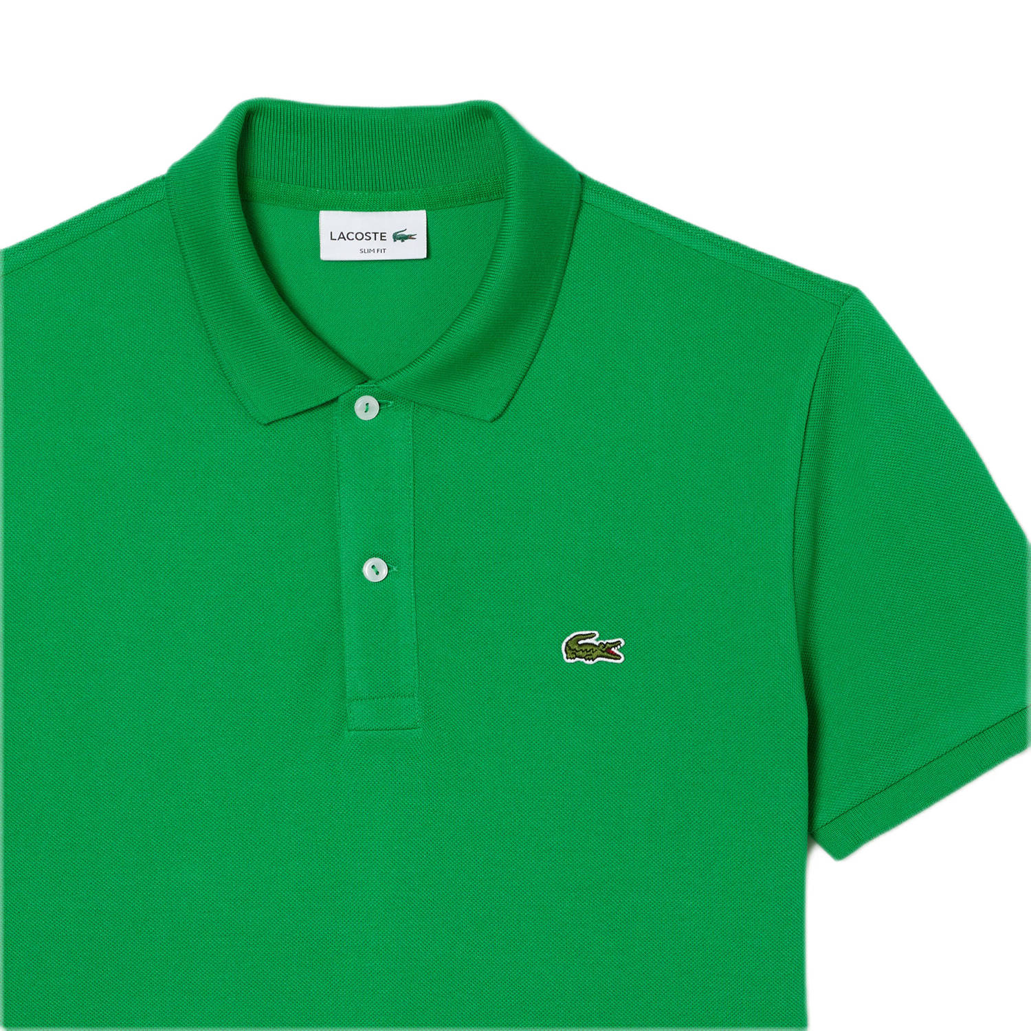 Lacoste slim polo groen