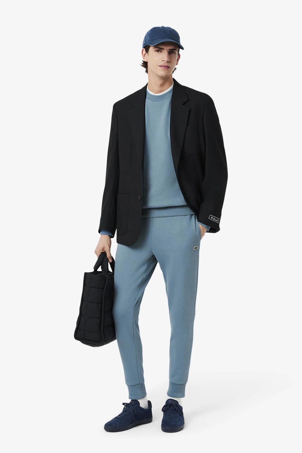 Lacoste sweater blauw