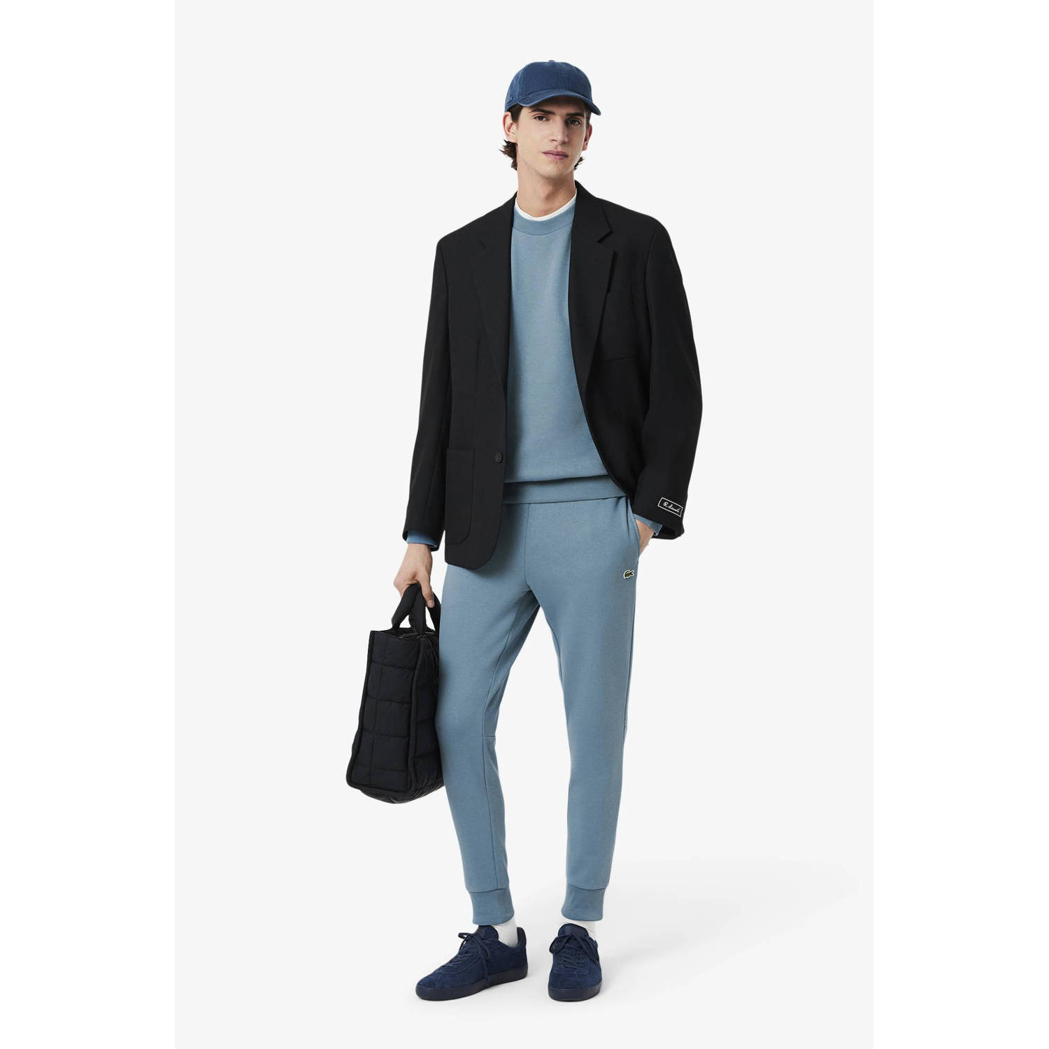 Lacoste sweater blauw