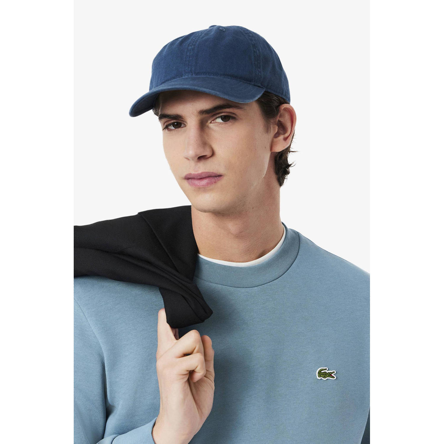 Lacoste sweater blauw