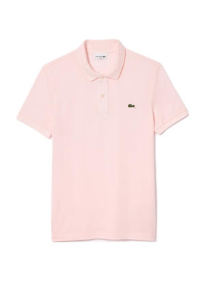 slim polo lichtroze
