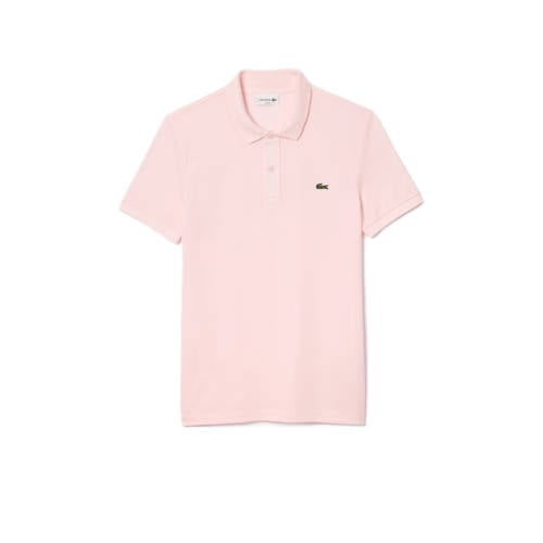 Lacoste slim polo lichtroze afbeelding