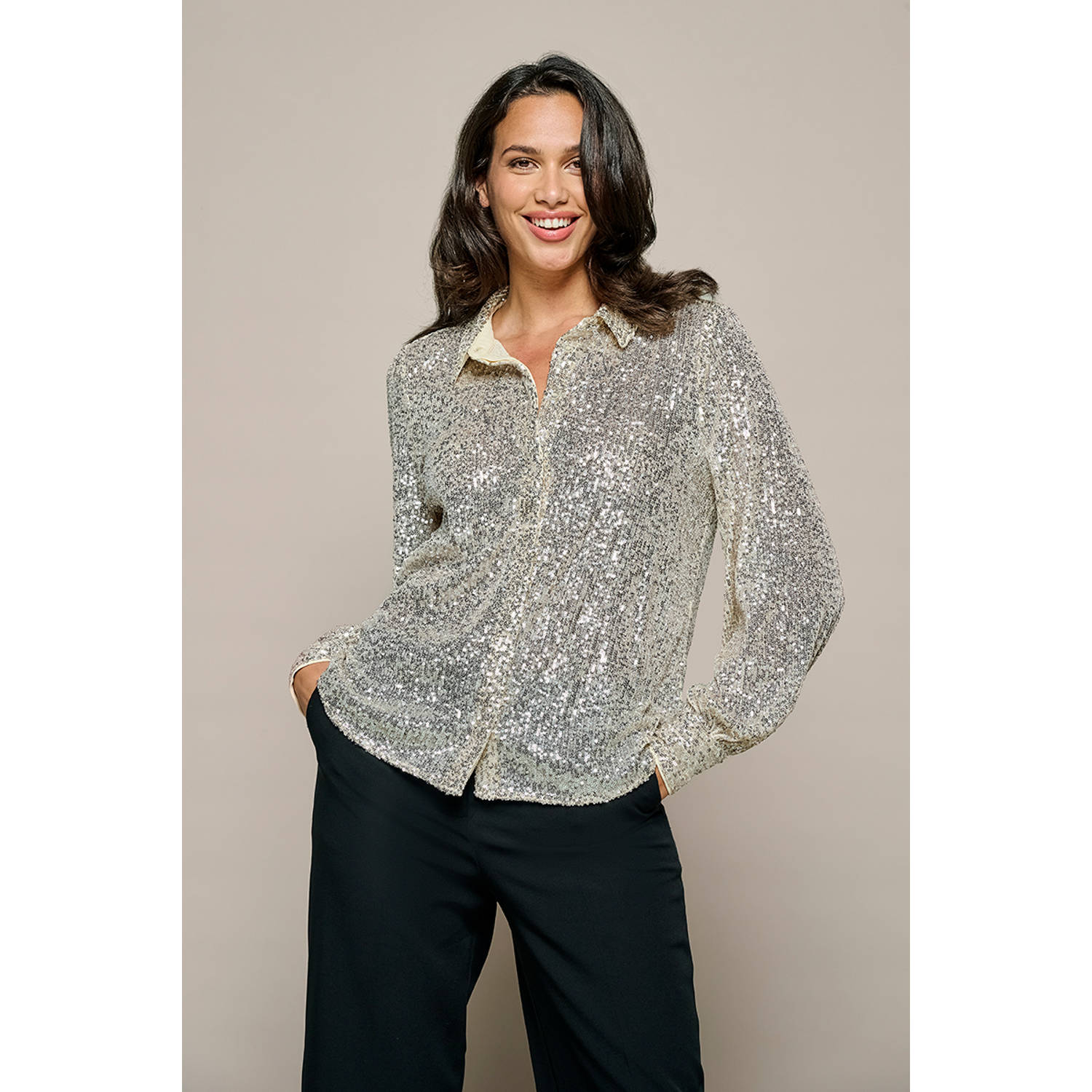 Mart Visser blouse Cerise champagne