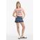 Me & My Monkey denim patchwork short Jill blauw