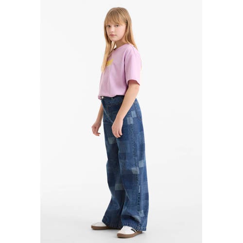 Me & My Monkey patchwork jeans afbeelding