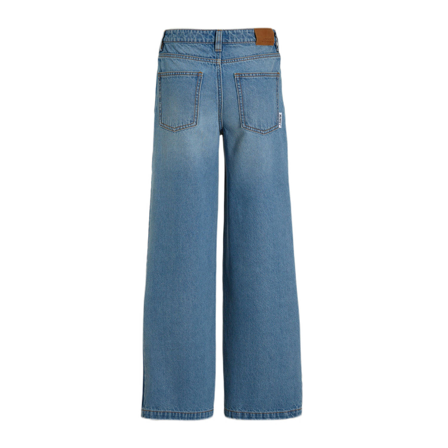 Me & My Monkey contrast jeans blauw