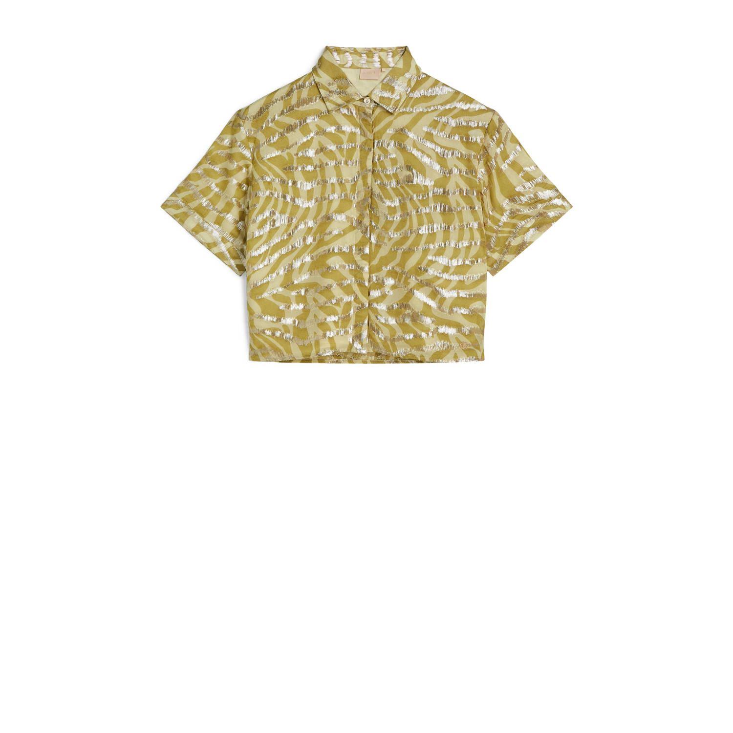 JOSH V blouse goud met lurex